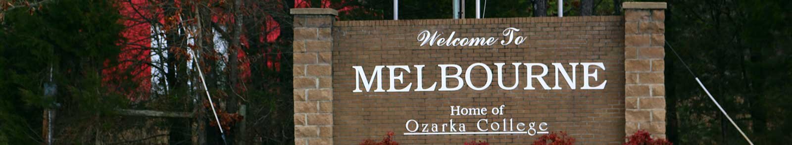 Welcome to Melbourne sign